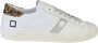 D.a.t.e. Witte Sneakers met Zilveren Details en Dierenprint White Dames - Thumbnail 3