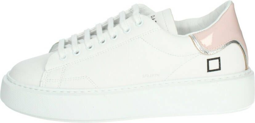 D.a.t.e. Witte Leren Lage Sneakers White Dames