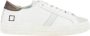 D.a.t.e. Witte Leren Sneakers met Zilveren Laminaat White Dames - Thumbnail 4