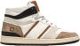 D.a.t.e. Sport High Horsy Leren Schoenen Wit - Thumbnail 1