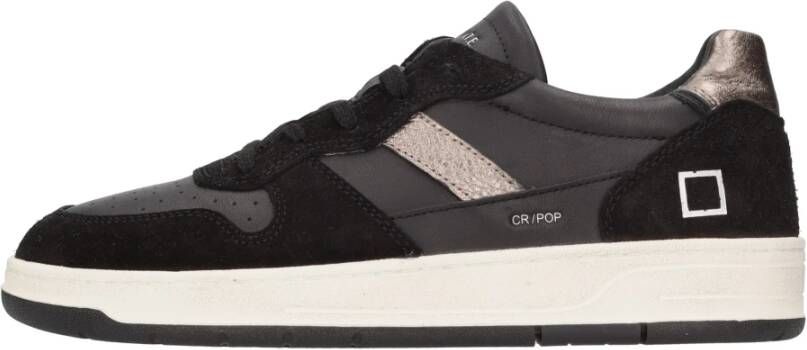 D.a.t.e. Zwarte Date Sneakers Black Heren