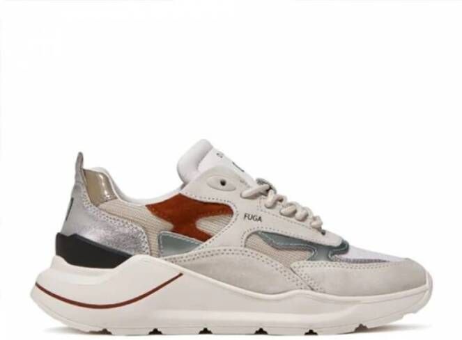 D.a.t.e. Stijlvolle Damessneakers Beige Dames