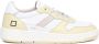 D.a.t.e. Witte leren sneaker met logo Multicolor Dames - Thumbnail 6