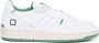 D.a.t.e. Court 2.0 Nylon Wit Groene Sneaker White Heren - Thumbnail 1