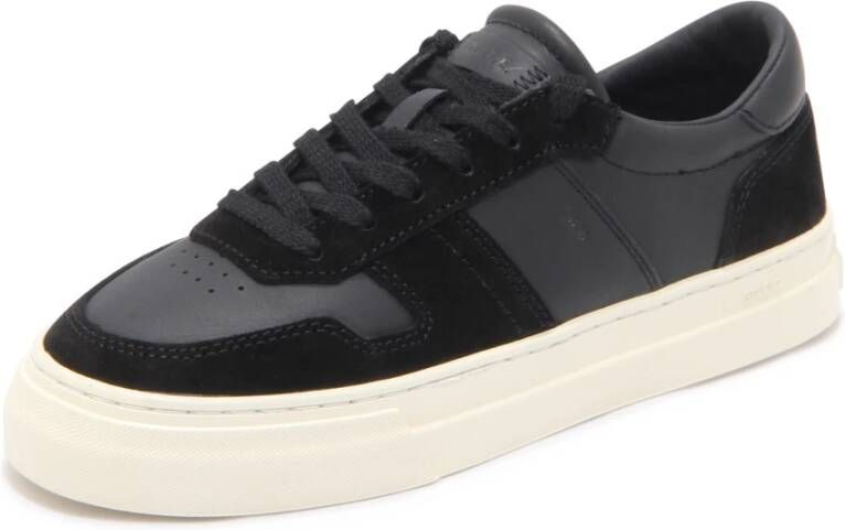 D.a.t.e. Studio Calf Zwarte Sneakers