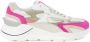 D.a.t.e. Witte leren sneaker met fuchsia details Multicolor Dames - Thumbnail 13