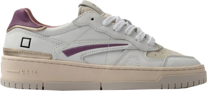 D.a.t.e. Suède Sneakers met Ade de Details