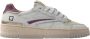Date Sneakers W421-TP-CA-IP TORNEO PURE CALF-WHITE PURPLE - Thumbnail 4
