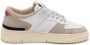 D.a.t.e. Geperforeerde leren platte schoenen Beige Dames - Thumbnail 4