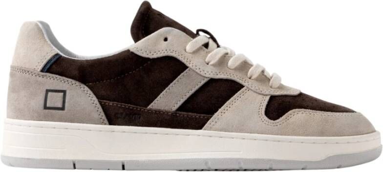 D.a.t.e. Vintage Chocolate Lage Sneaker Bruin - Foto 2