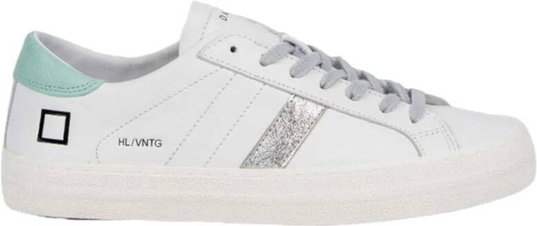 D.a.t.e. Vintage Hill Low Witte Tiffany Sneakers White Dames