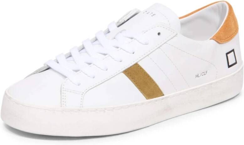 D.a.t.e. White-Orange Hill Lage Schoenen