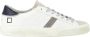 D.a.t.e. Wit-Blauw Lage Kras Sneakers - Thumbnail 1
