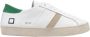 D.a.t.e. Wit Groen Hill Calf Sneakers White Heren - Thumbnail 1