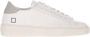 D.a.t.e. Wit-Salie Kalfsleer Sneakers White Heren - Thumbnail 1