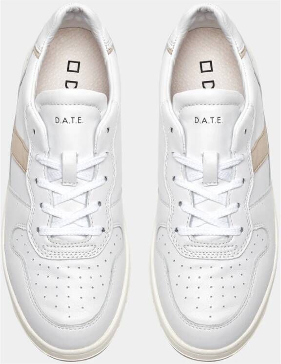 D.a.t.e. Witte Court 2.0 Sneakers White Dames
