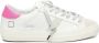 D.a.t.e. Witte Fuchsia Sneakers met Suède Details - Thumbnail 1