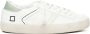 D.a.t.e. Witte Groene Leren Sneakers - Thumbnail 1