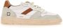 D.a.t.e. Logo Zijkant Suède Rubberen Zool Sneakers Brown Heren - Thumbnail 1