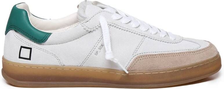 D.a.t.e. Sportieve Witte Sneakers Gemaakt in Italië White Heren