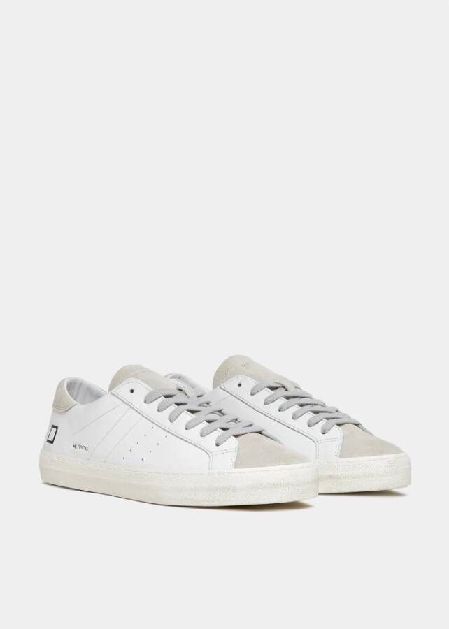D.a.t.e. Witte Lage Hill Date Sneakers White Heren