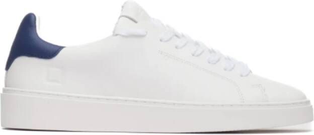 D.a.t.e. Witte Lage Leren Sneakers White Heren