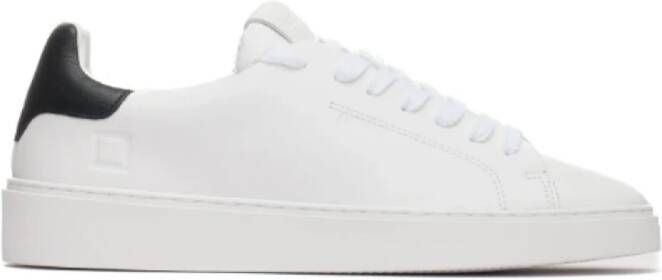 D.a.t.e. Witte Lage Leren Sneakers White Heren