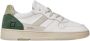 D.a.t.e. Witte Leren Lage Sneaker White Heren - Thumbnail 1