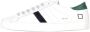 D.a.t.e. Witte Leren Logo Zij Sneakers White Heren - Thumbnail 2