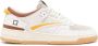D.a.t.e. Witte Leren Platte Schoenen Geperforeerde Neus White Heren - Thumbnail 1