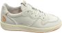 D.a.t.e. Witte leren sneaker met verhoogde binnenzool White Dames - Thumbnail 1