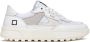 D.a.t.e. Witte Leren Sneakers met Grijze Details White Dames - Thumbnail 1
