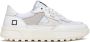 D.a.t.e. Witte Leren Sneakers met Grijze Details White Dames - Thumbnail 9