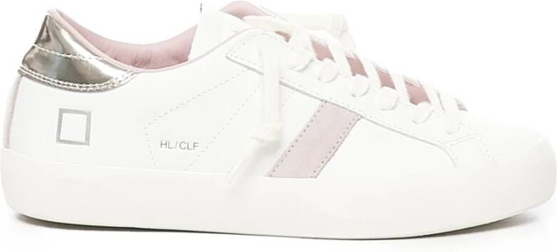 D.a.t.e. Leren sneakers voor stijlvolle looks White Dames