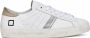 D.a.t.e. Leren sneaker met suède details White Dames - Thumbnail 5