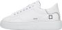 D.a.t.e. Witte Leren Sneakers met Zilveren Hiel Inzetstuk White Dames - Thumbnail 3