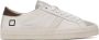 D.a.t.e. Witte Leren Sneakers met Zilveren Laminaat White Dames - Thumbnail 1