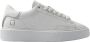D.a.t.e. Witte Calf Sneaker met Zilveren Details - Thumbnail 5