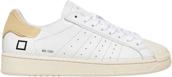 D.a.t.e. Witte Leren Sneakers White Dames