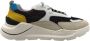D.a.t.e. Witte Mesh Sneakers met Leren Details Multicolor Heren - Thumbnail 1