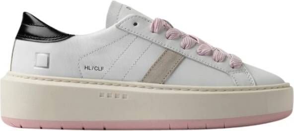 D.a.t.e. Witte Platform Sneakers voor Vrouwen