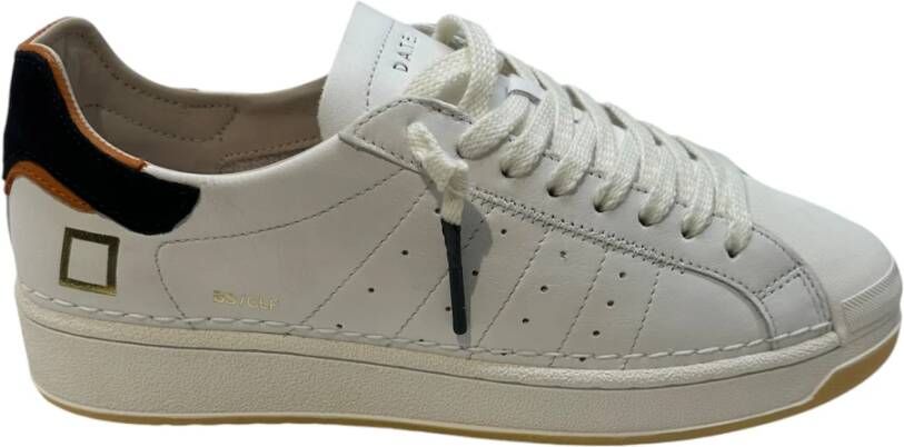D.a.t.e. Witte Rubberen Neus Sneakers White Heren