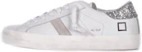 D.a.t.e. Witte Sequin Sneakers