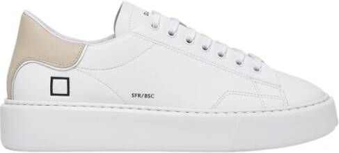 D.a.t.e. Witte Sfera Date Sneakers White Dames