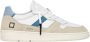 D.a.t.e. Vintage Calf White-Sky Lage Top Sneaker White Heren - Thumbnail 5