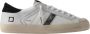 Date Sneakers M421-HF-NY-WB HILL LOW HALF NYLON-WHITE BLACK - Thumbnail 1