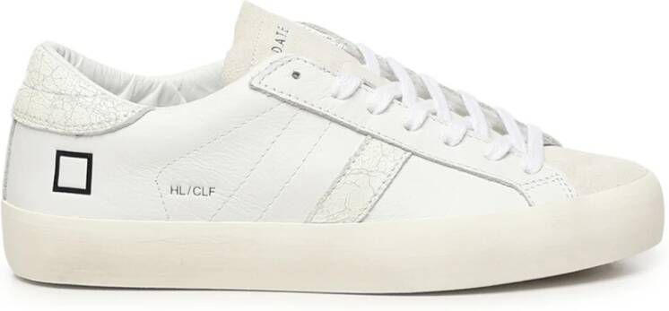 D.a.t.e. Witte Sneakers Hill Low Calf