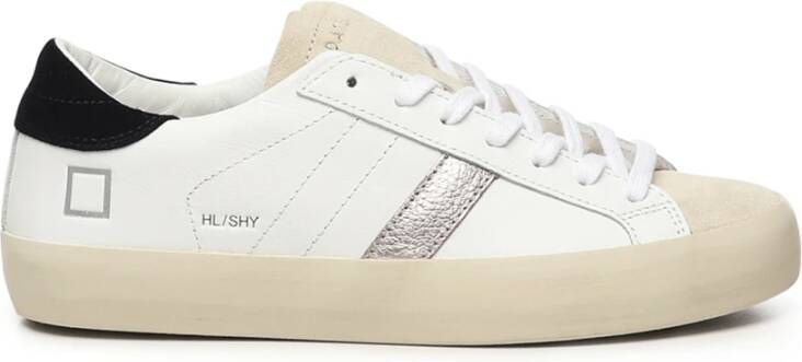 D.a.t.e. Witte Sneakers Hill Low Shiny