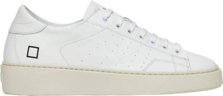 D.a.t.e. Witte Sneakers Klassiek Model White Heren