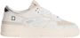 D.a.t.e. Witte Sneakers met Beige Accents - Thumbnail 1